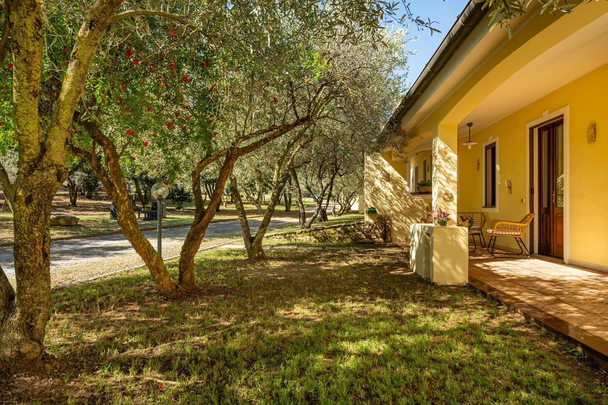 Residenza Parco Degli Ulivi Villa Villamassargia Eksteriør bilde